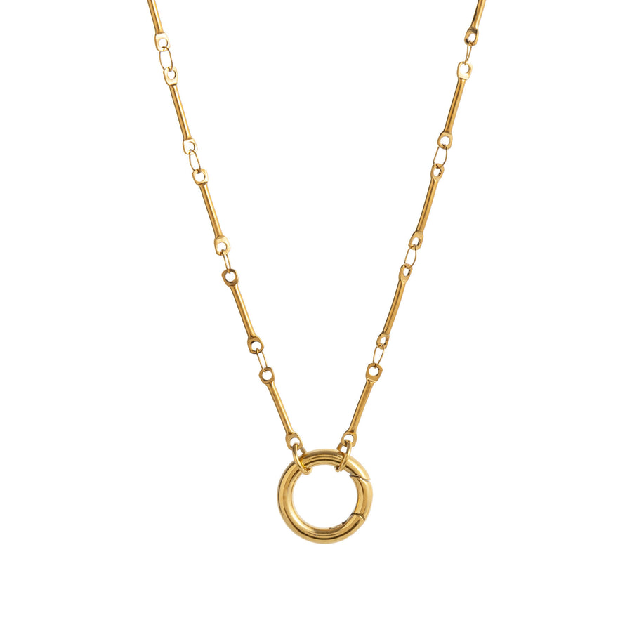 Womens Paperclip Snake Bone Basic Chain Bracelet
