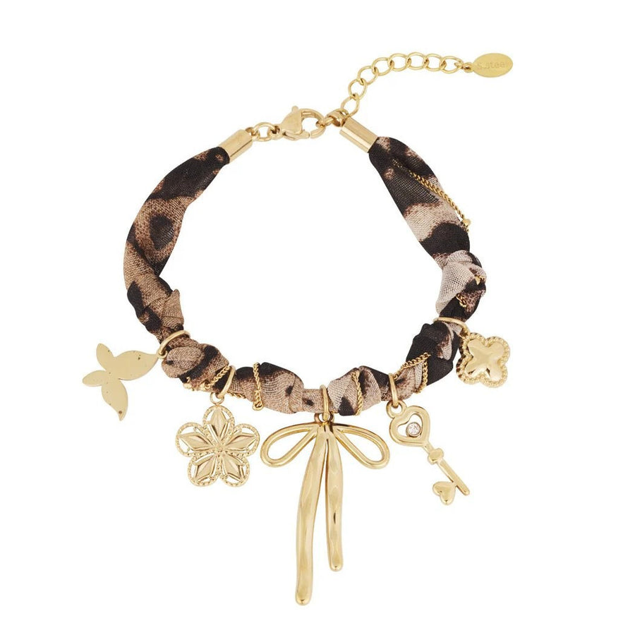 Elegant Stainless Steel Necklace and Bracelet Set for Women