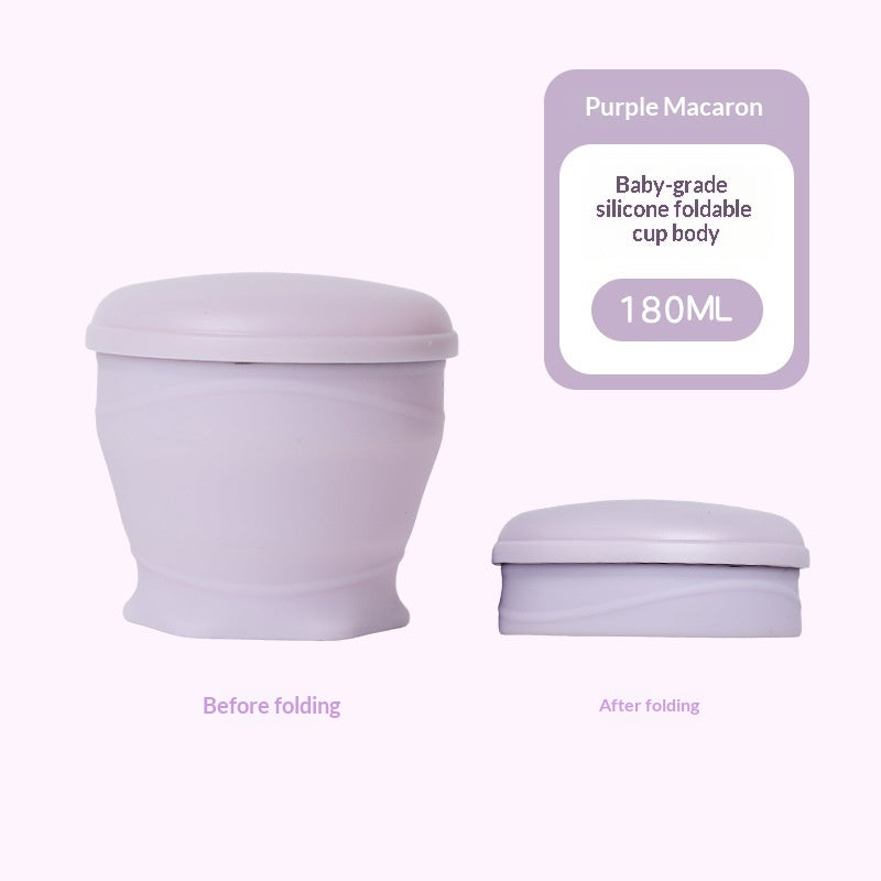 Macaron Cup Cute And Fun Folding Water Bottle