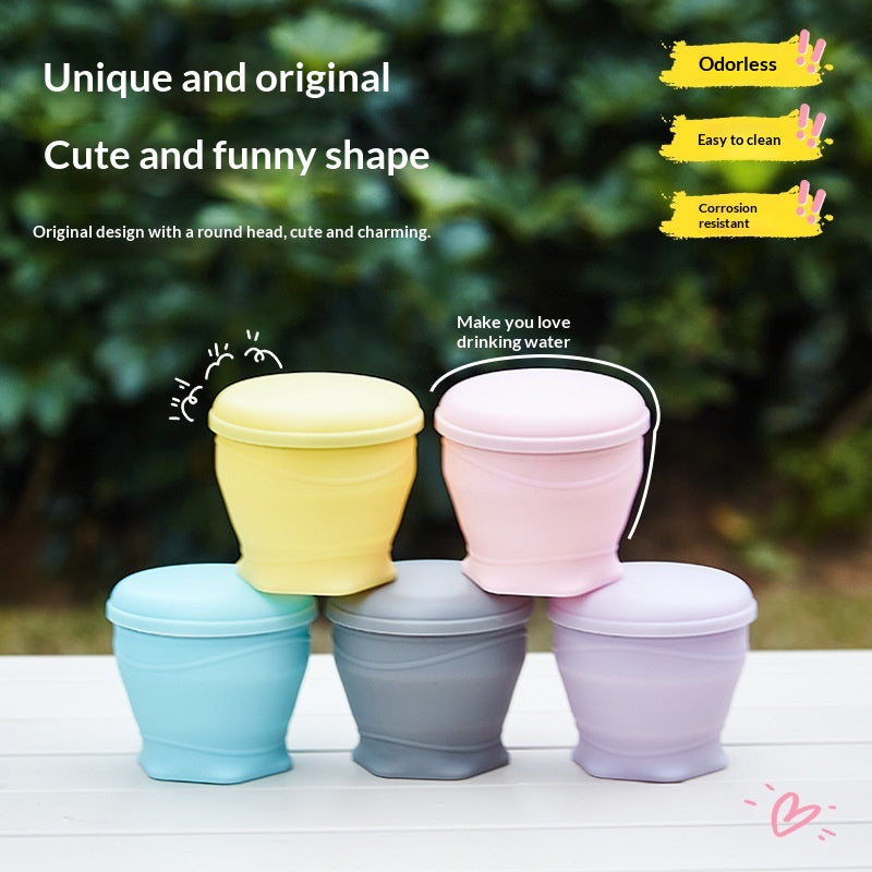 Macaron Cup Cute And Fun Folding Water Bottle