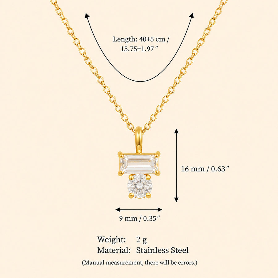 New Arrival December Beaded O-chain Gold-plated Necklace