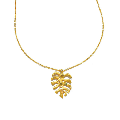 Stainless Steel Round Leaf Retro Personalized Chain Bracelet