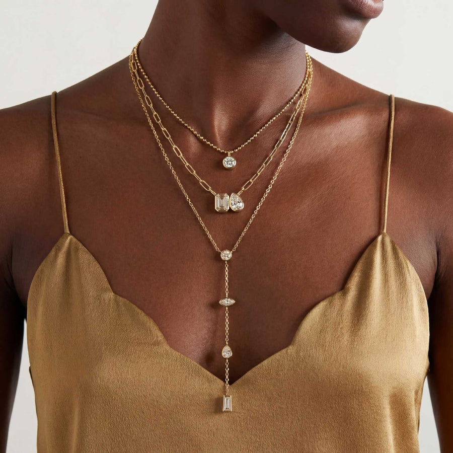 European and American-style Layered Necklace Set for Trendy Looks