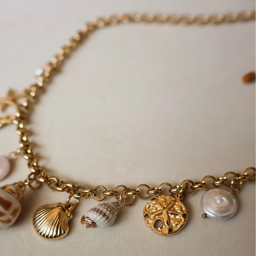 Stainless Steel Vacuum Plated 18K Necklace for Elegant Style