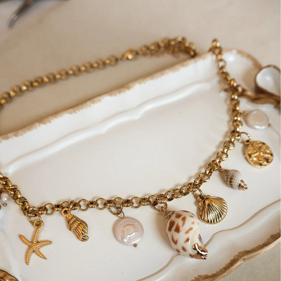 Stainless Steel Vacuum Plated 18K Necklace for Elegant Style