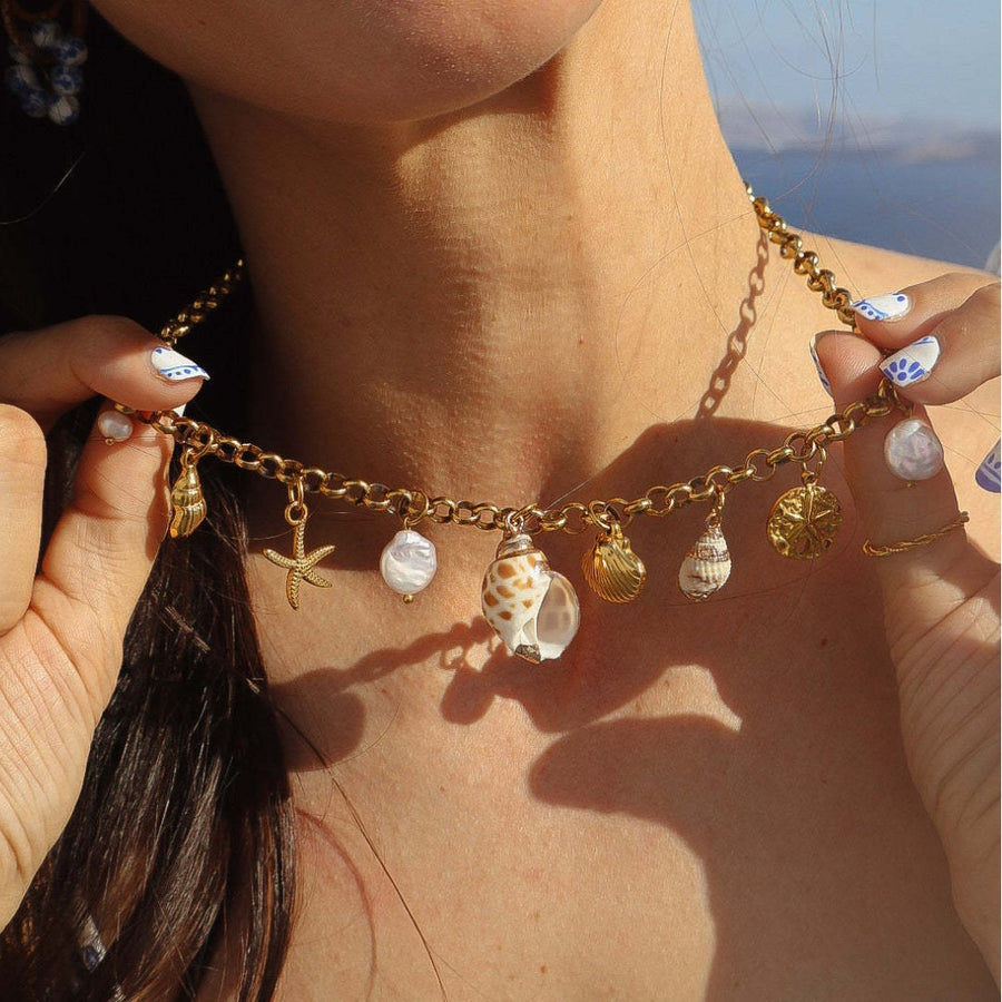 Stainless Steel Vacuum Plated 18K Necklace for Elegant Style