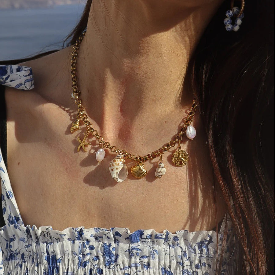 Stainless Steel Vacuum Plated 18K Necklace for Elegant Style
