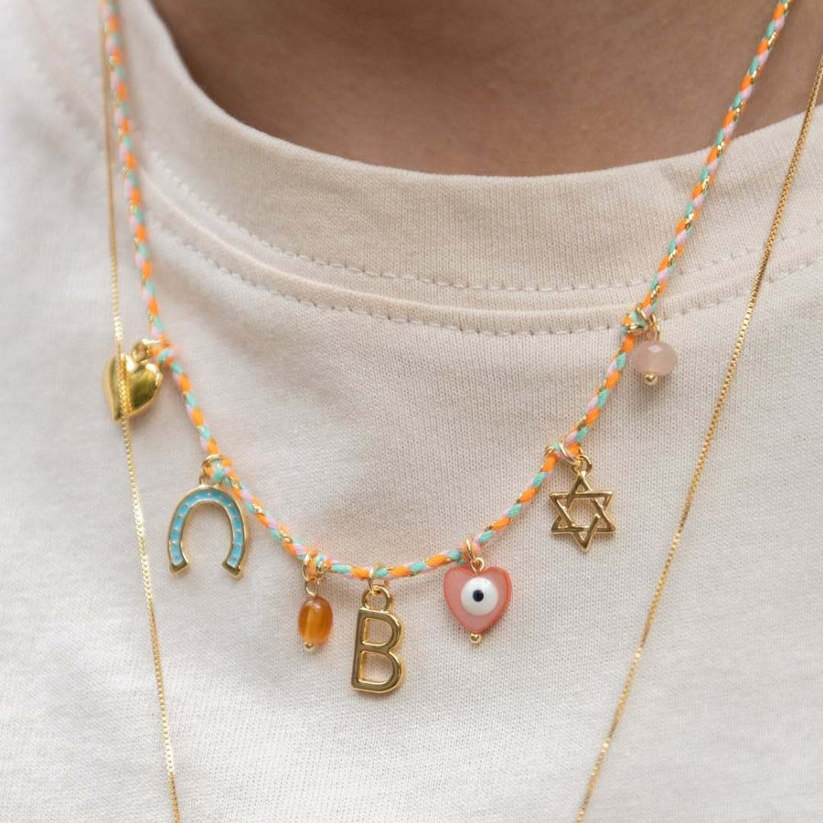 Fashionable 18K Gold Letter Necklace for Every Occasion
