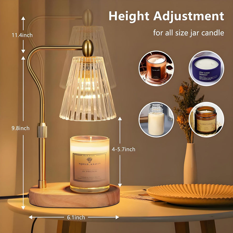 Warm Atmosphere Wooden Desk-side Night Light
