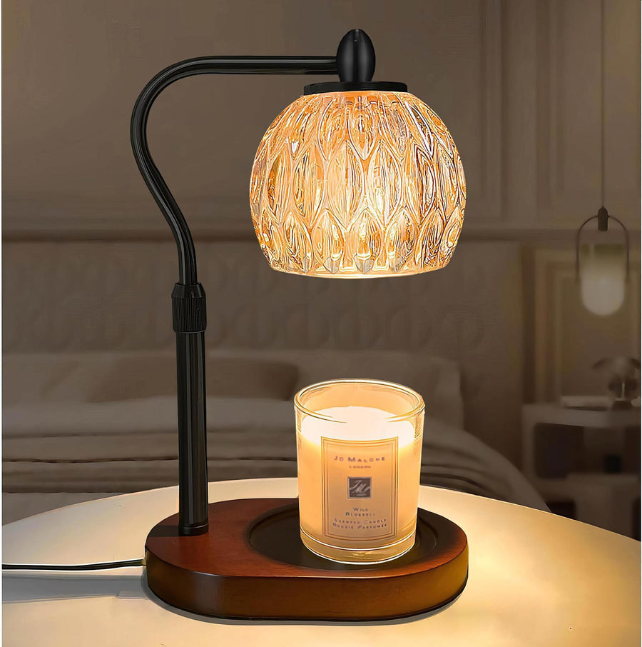 Warm Atmosphere Wooden Desk-side Night Light