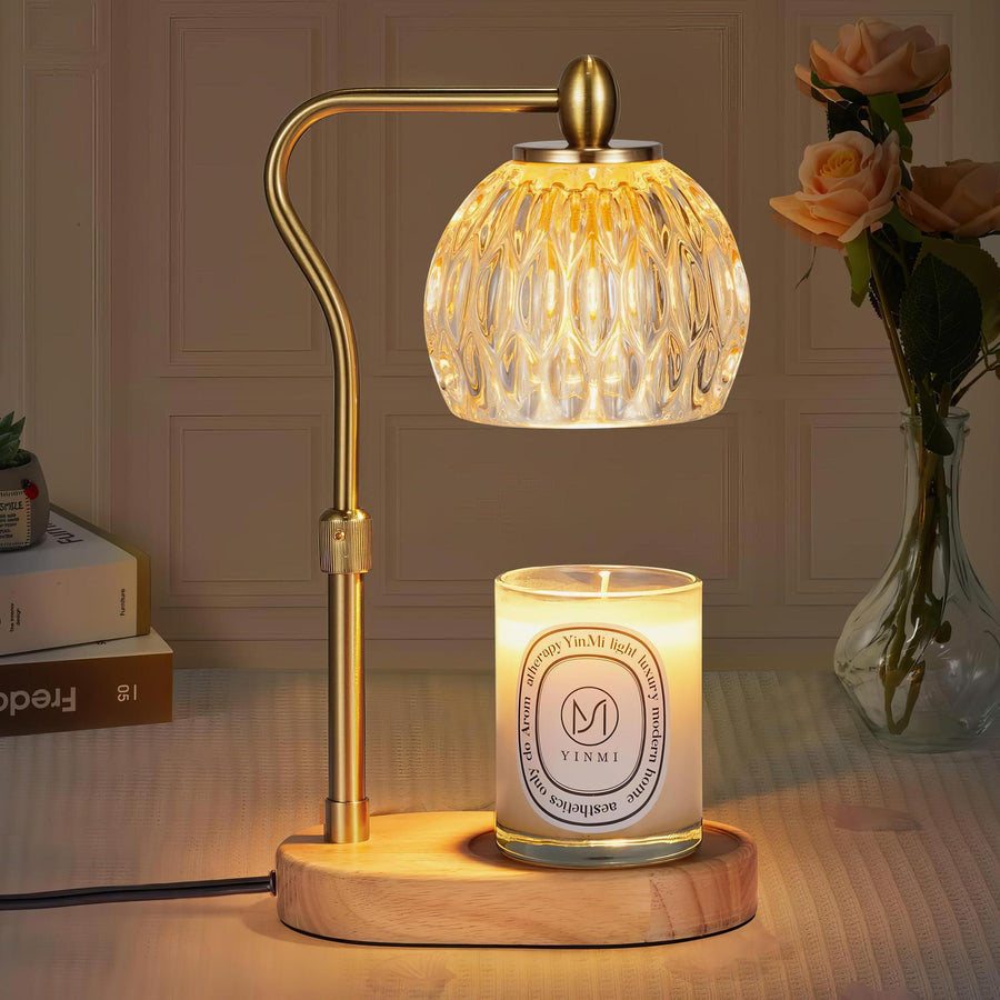 Warm Atmosphere Wooden Desk-side Night Light