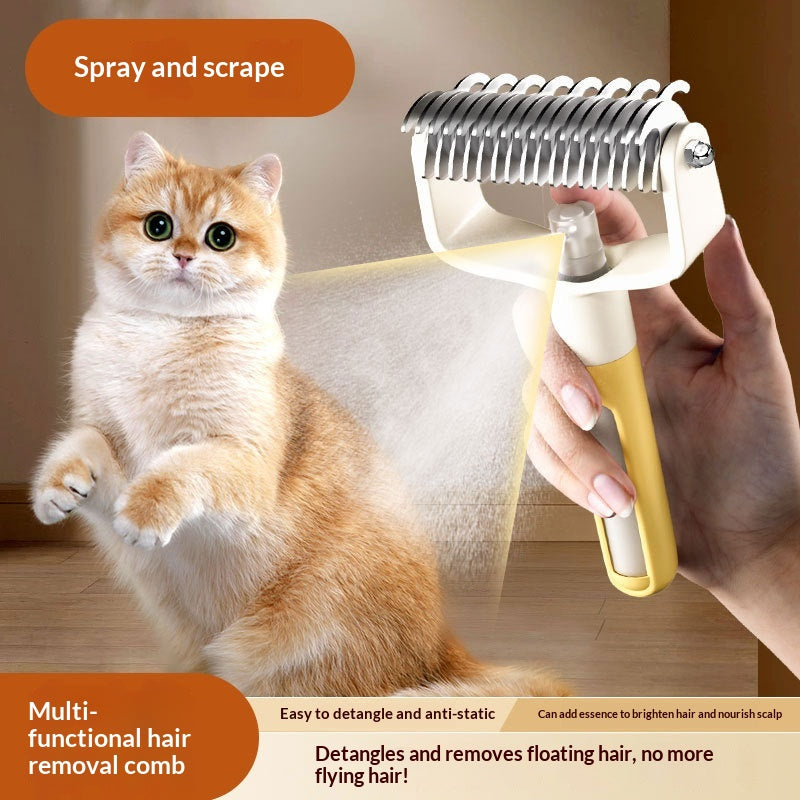 Detangling Spray Comb for Hassle-Free Pet Grooming