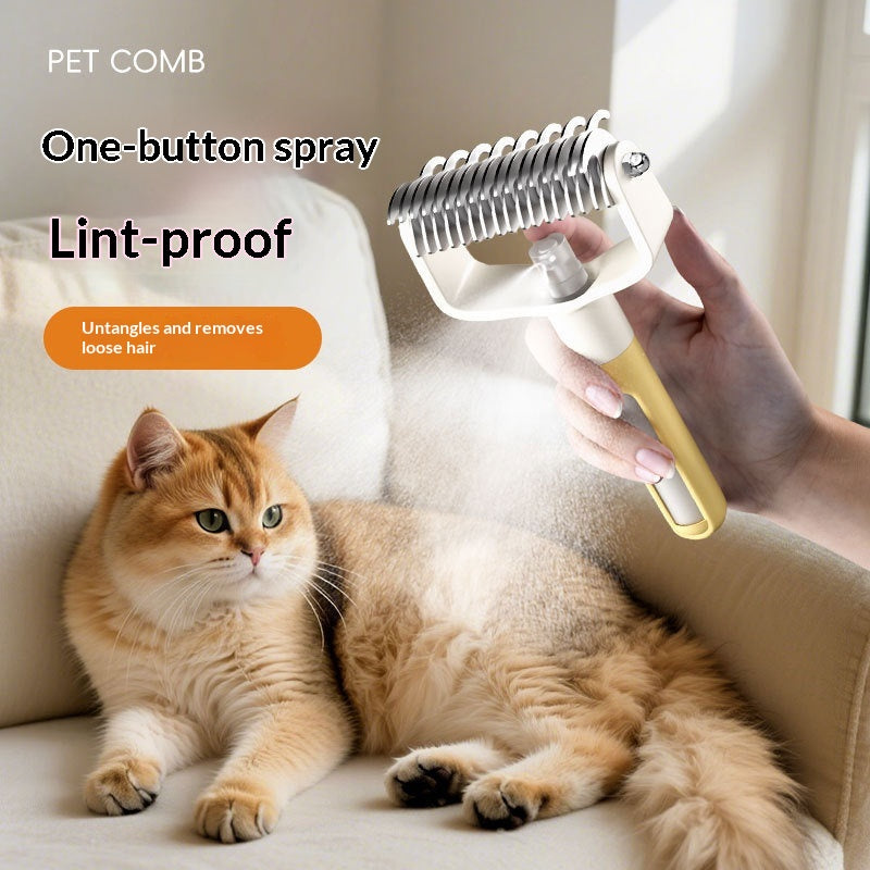Detangling Spray Comb for Hassle-Free Pet Grooming
