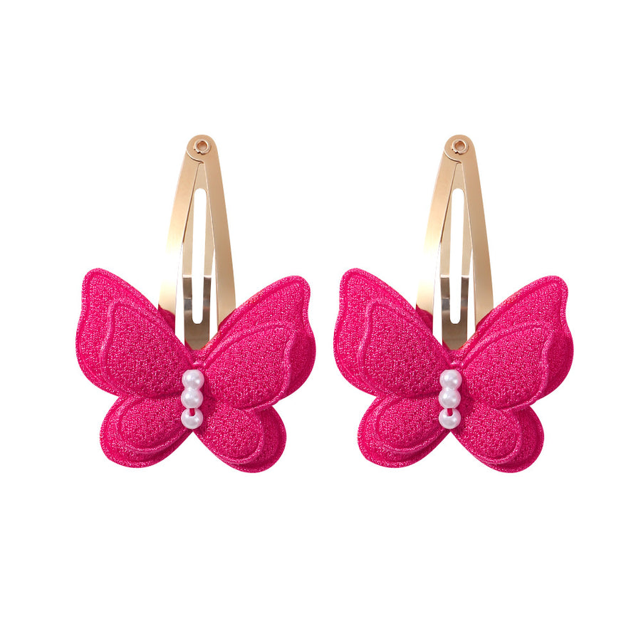 New Double-Layer Bow Hair Clip Set - Trendy Hair Accessory