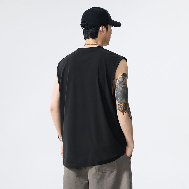Oversized Athletic Basketball Jersey Crop Top - Comfort & Style