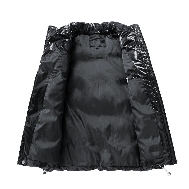 Womens Casual Loose-Fit Down Padded Vest for Comfort