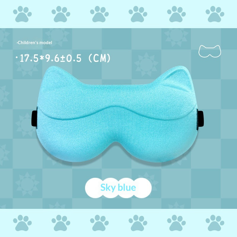 3D Stereoscopic Eye Mask for Sleep and Relaxation
