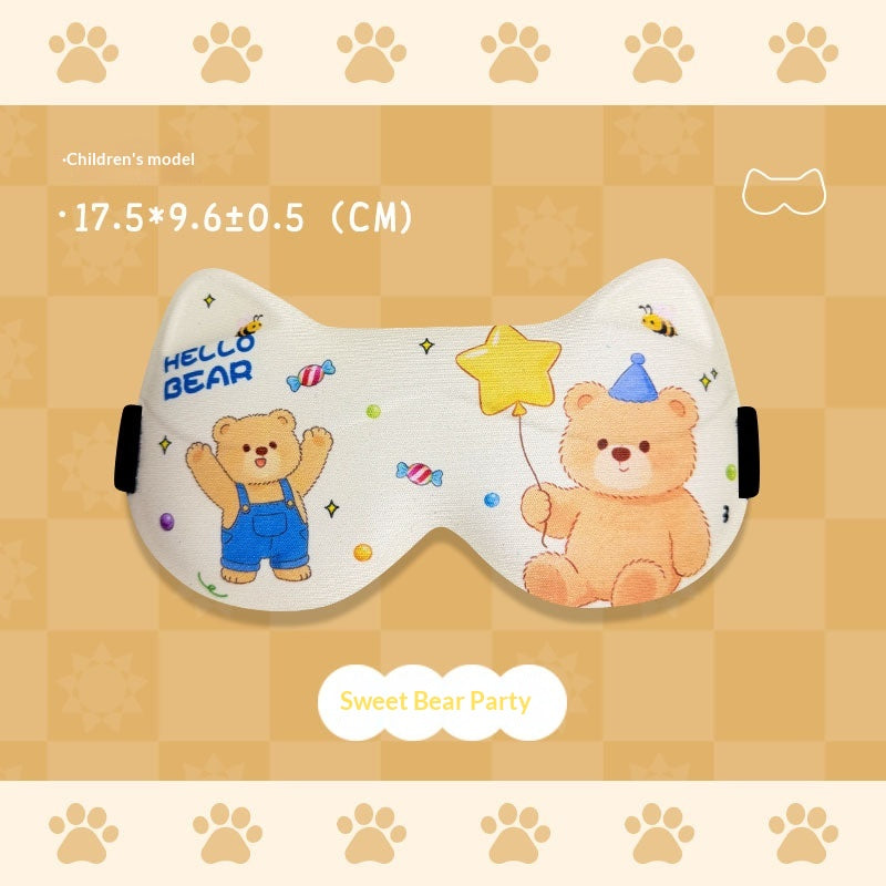 3D Stereoscopic Eye Mask for Sleep and Relaxation