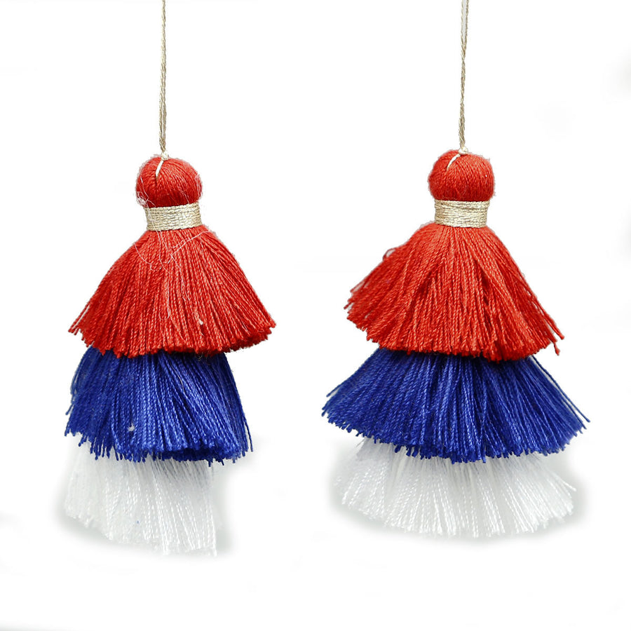 Colorful Five-layer Tassel DIY Phone Charm Bracelet
