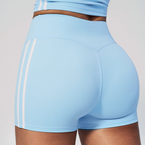 Seamless Fitness Running Yoga Shorts for Active Women