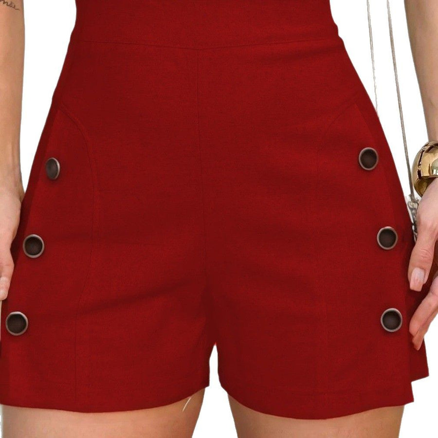 Womens Classic Black A-line Shorts for Effortless Style