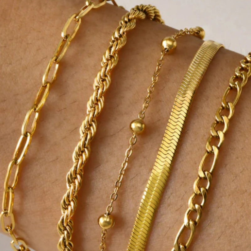 Womens Jewelry Personalized Bracelet Set - Elegant Tennis Bracelet