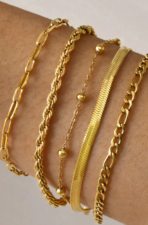 Womens Jewelry Personalized Bracelet Set - Elegant Tennis Bracelet