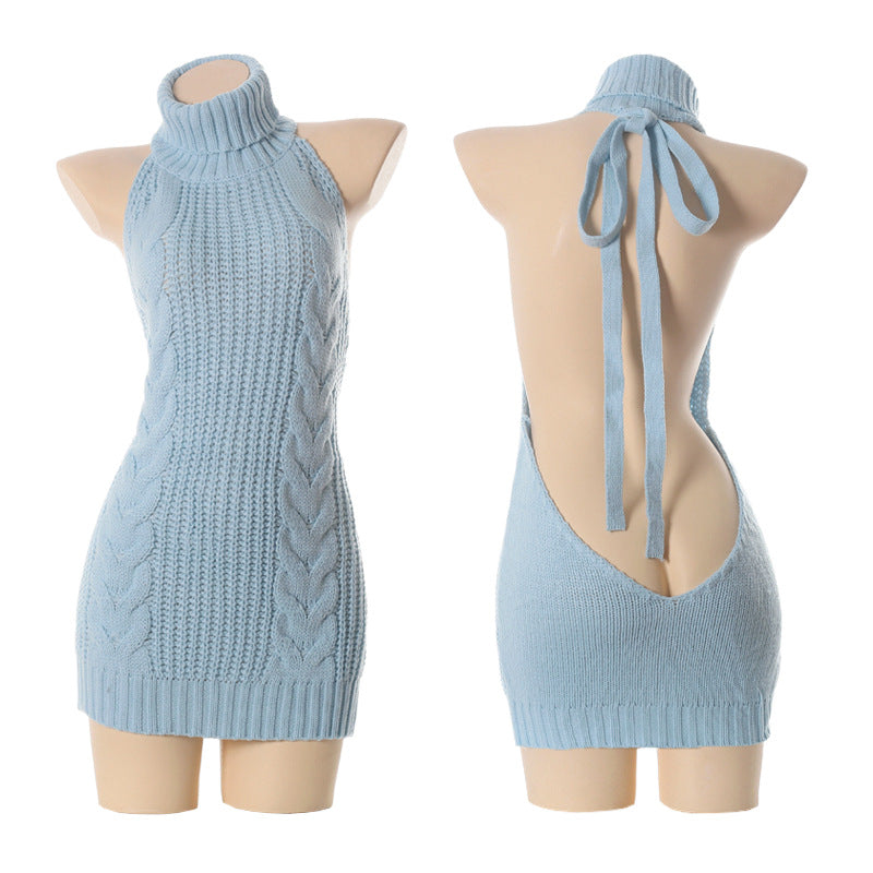 Fashionable and Sexy Women's Sweater Dress for Stylish Comfort