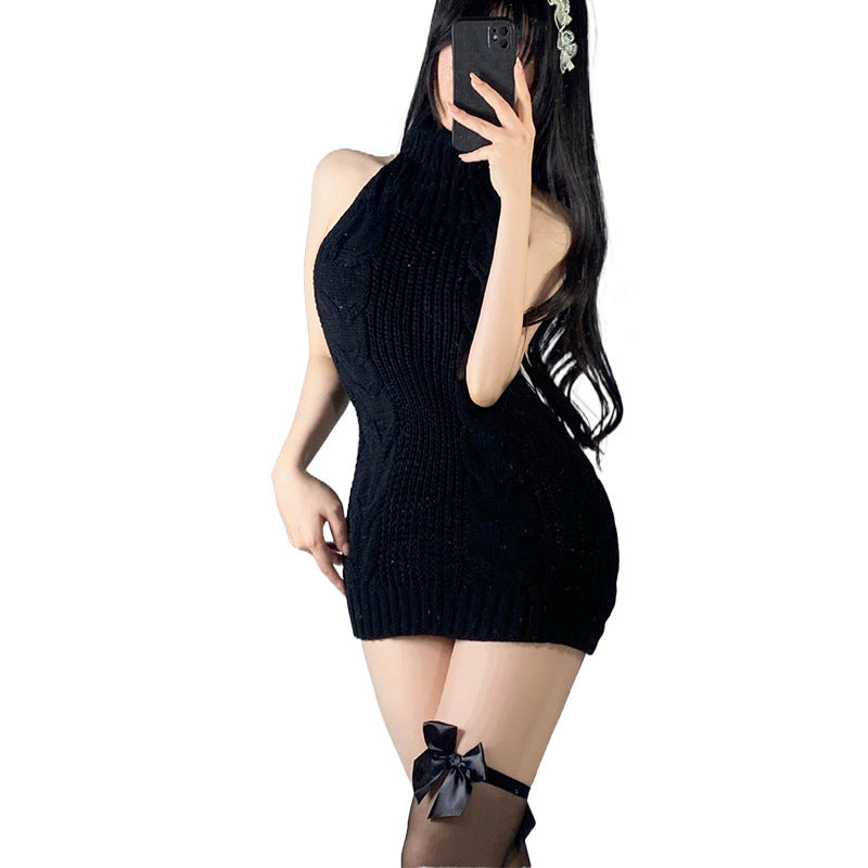 Fashionable and Sexy Women's Sweater Dress for Stylish Comfort