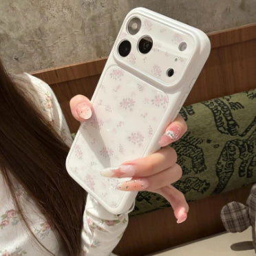 Peony Themed Full Screen Case for Large Display Phones