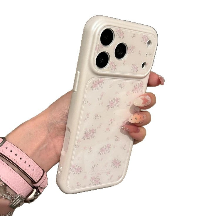 Peony Themed Full Screen Case for Large Display Phones
