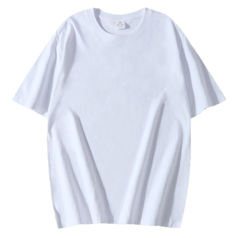 Short-sleeve Pure Cotton Mens T-shirt - Comfortable & Stylish