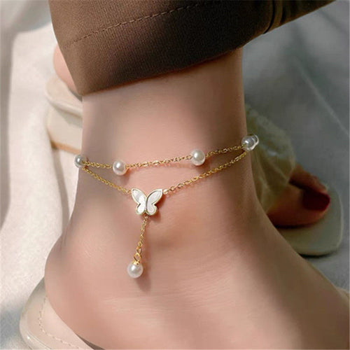 Versatile Colorfast Stylish Titanium Steel Anklet