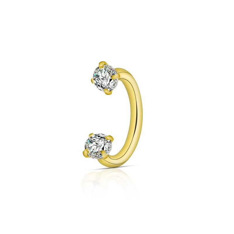 Minimalist U-shaped Nose Ring Jewelry Series - Statement Ring