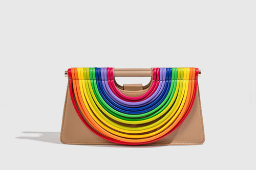 Handcrafted Knotted Woven Noodle-shaped Tote Bag for Every Occasion