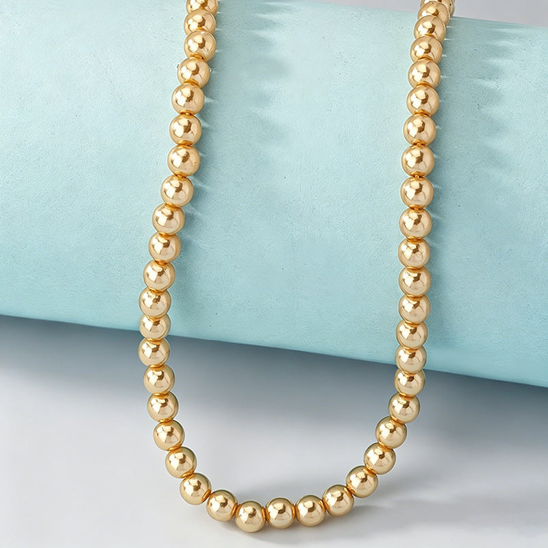 Simple and Casual Pearl Clavicle Necklace for Women