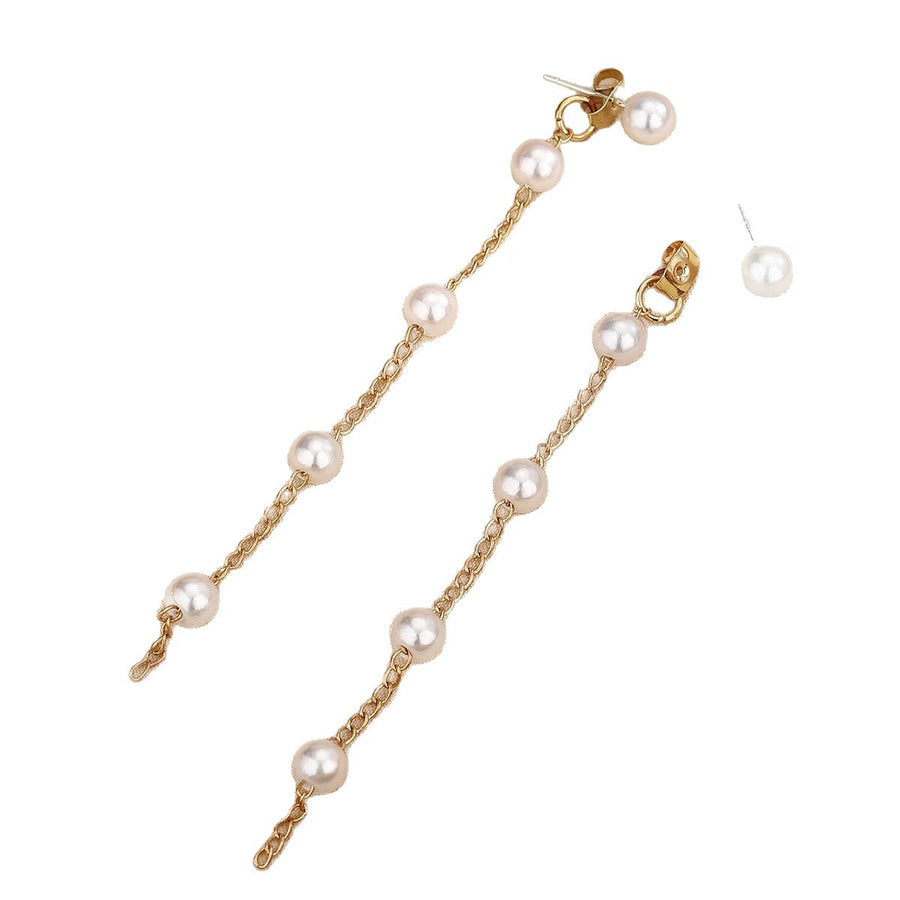 Long Tassel Elegant Earrings for Women - Trendy Stud Earrings