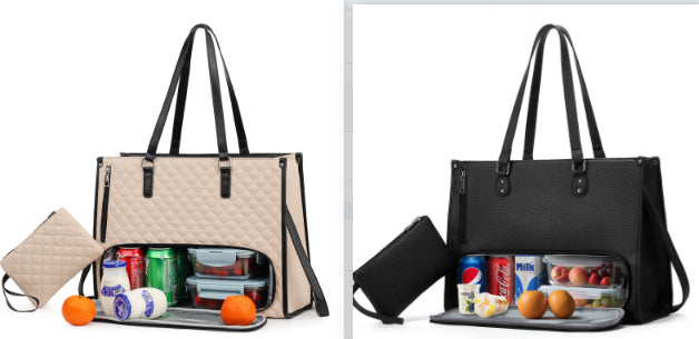 2in1 Tote and Lunch Bag Combo - Extra-Large Tote Bag