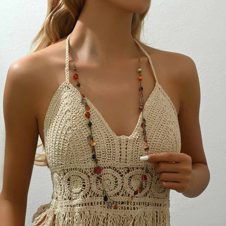 Tassel Vintage Necklace for Women - Stylish & Versatile