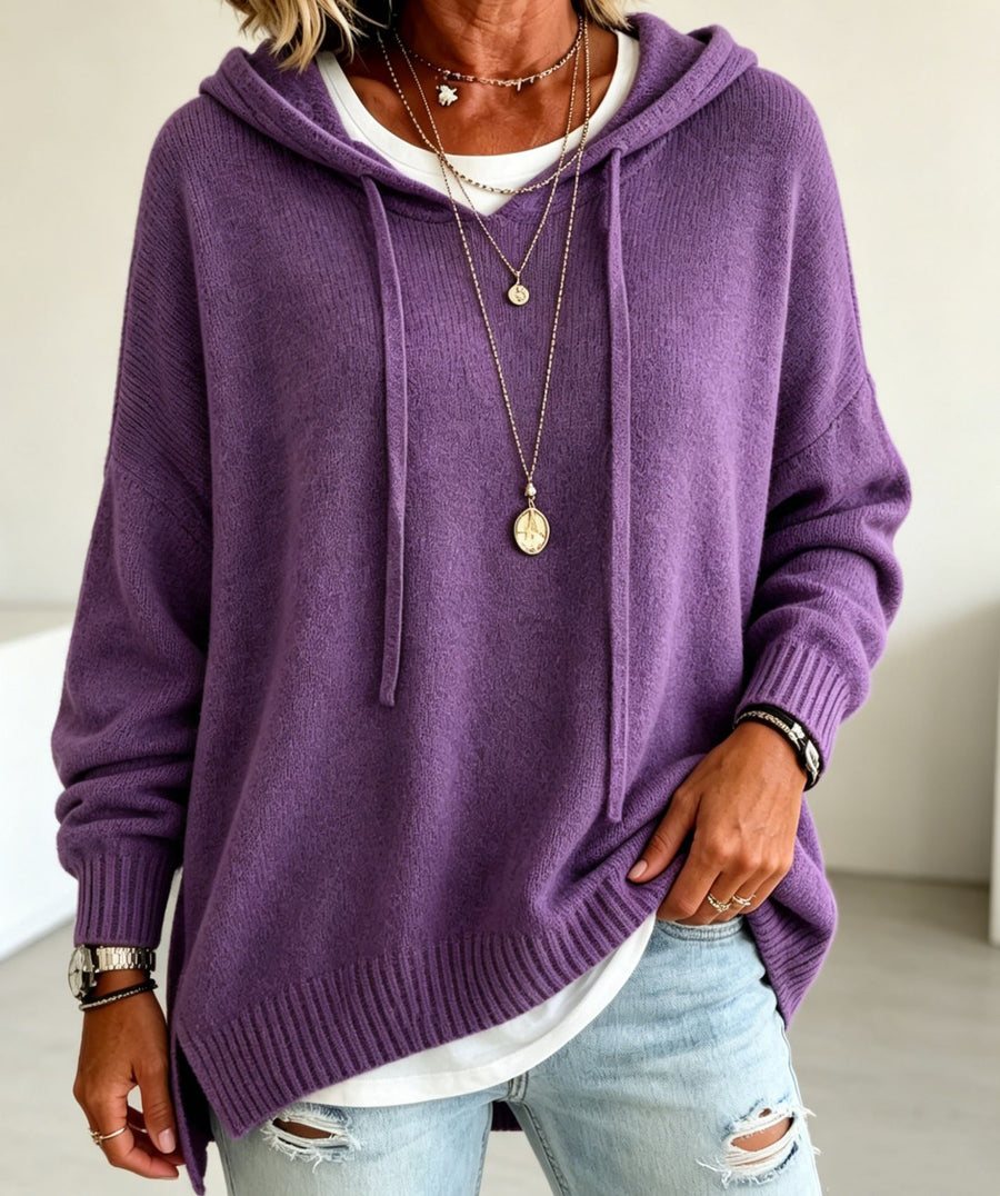 Comfortable Loose-fitting Long-sleeve Pullover Sweater