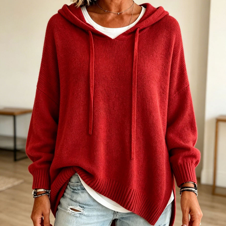 Comfortable Loose-fitting Long-sleeve Pullover Sweater