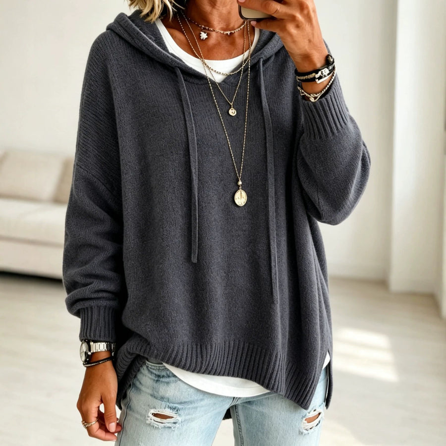 Comfortable Loose-fitting Long-sleeve Pullover Sweater