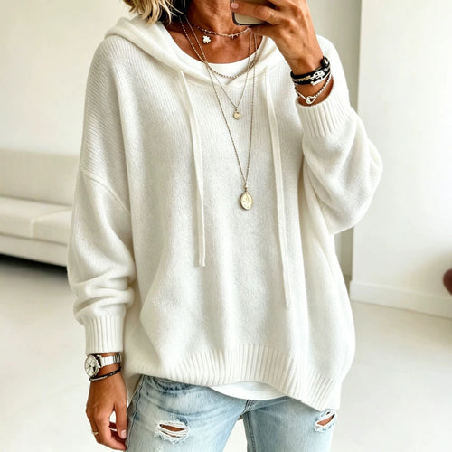 Cozy Loose-fitting Long-sleeve Pullover Sweater for All Occasions
