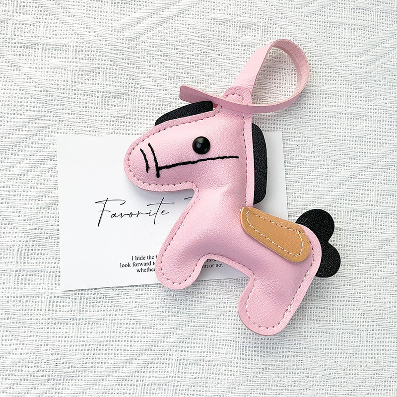Stylish Horse Fashion Keychain Bag Charm for Crossbody Bags