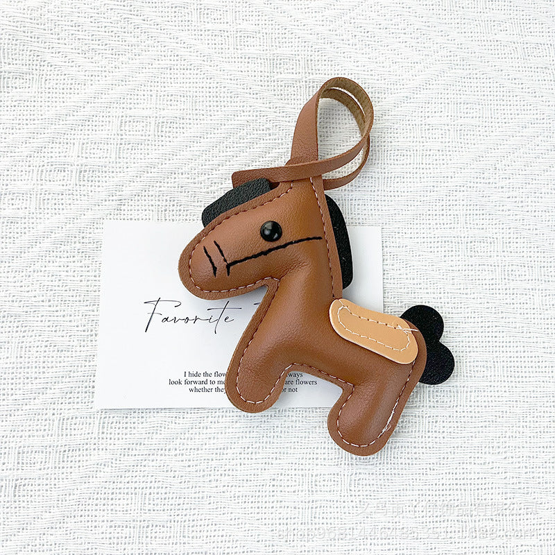 Stylish Horse Fashion Keychain Bag Charm for Crossbody Bags