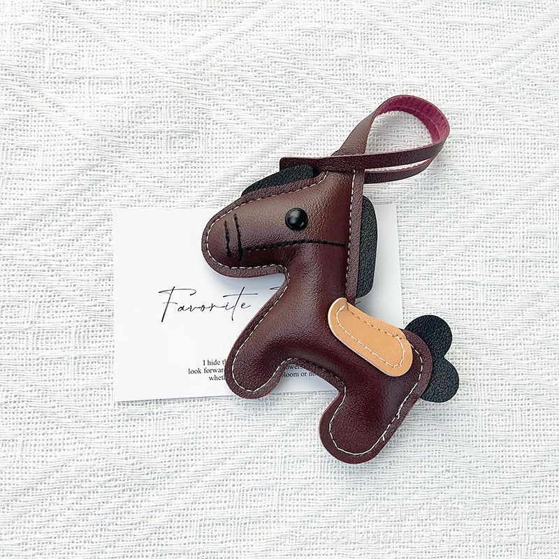Stylish Horse Fashion Keychain Bag Charm for Crossbody Bags