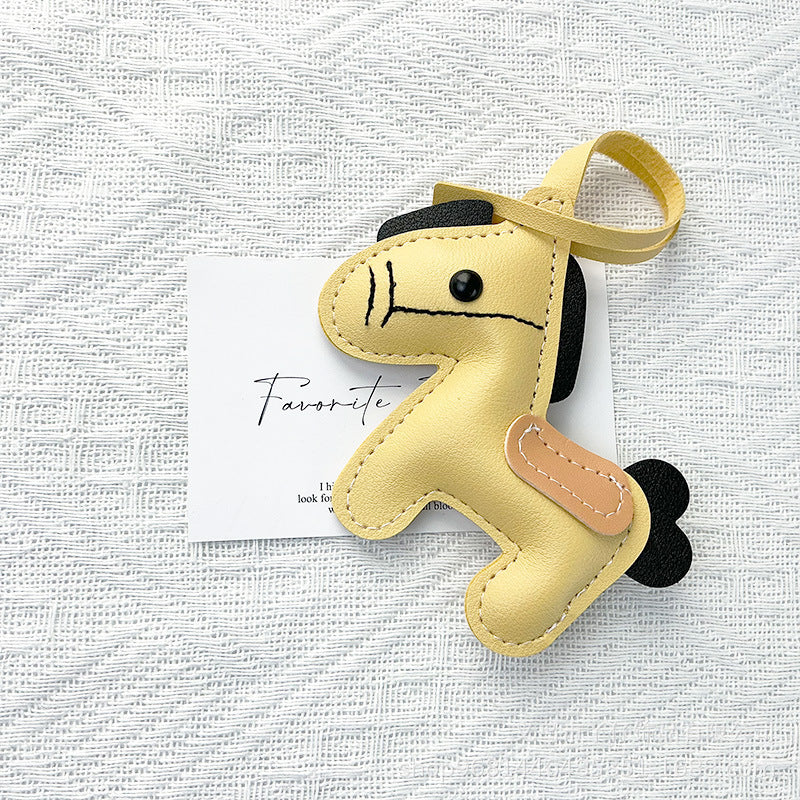 Stylish Horse Fashion Keychain Bag Charm for Crossbody Bags