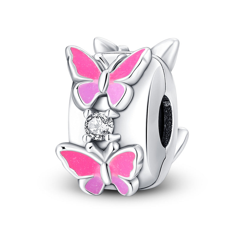 Fashionable Round Clip-bead DIY Bracelet Accessories