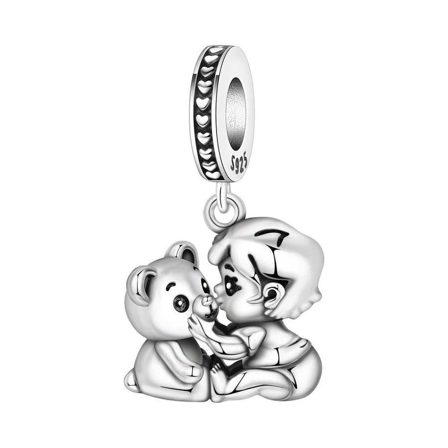 Playful Sloth and Koala Beaded Tennis Bracelet