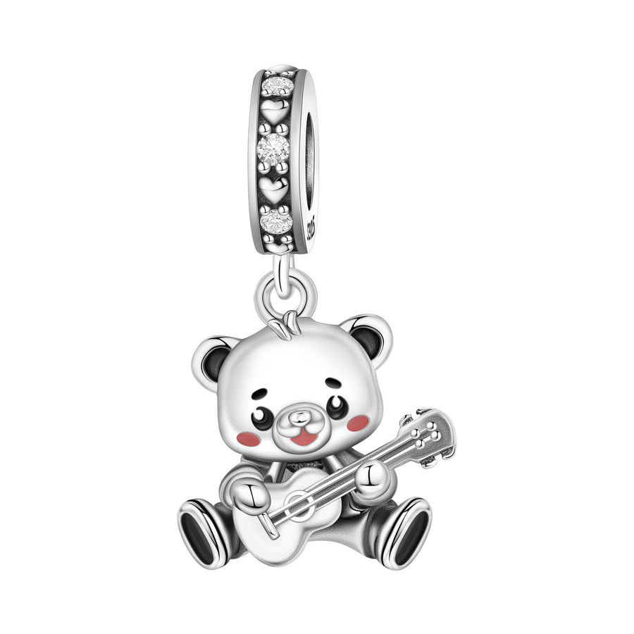 Playful Sloth and Koala Beaded Tennis Bracelet